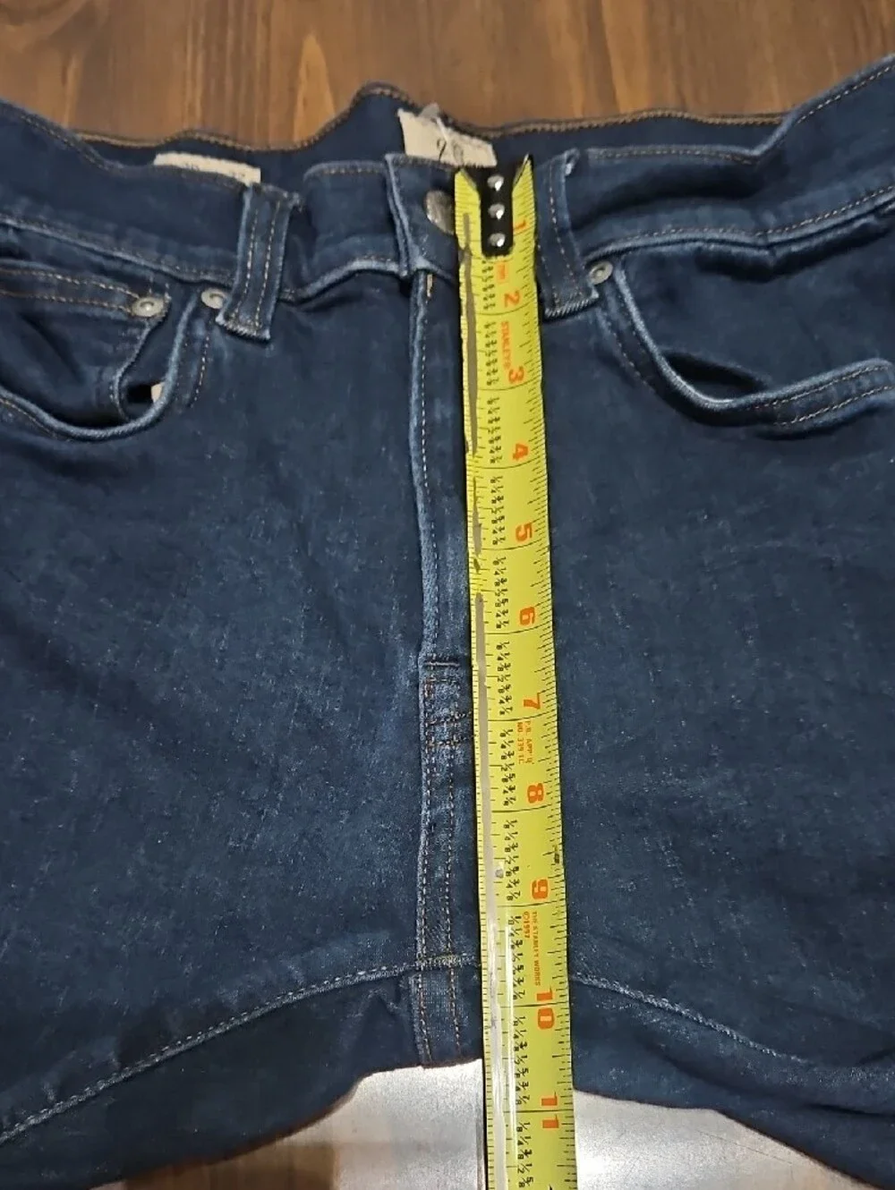 J. Crew Navy Slim Straight Jeans
